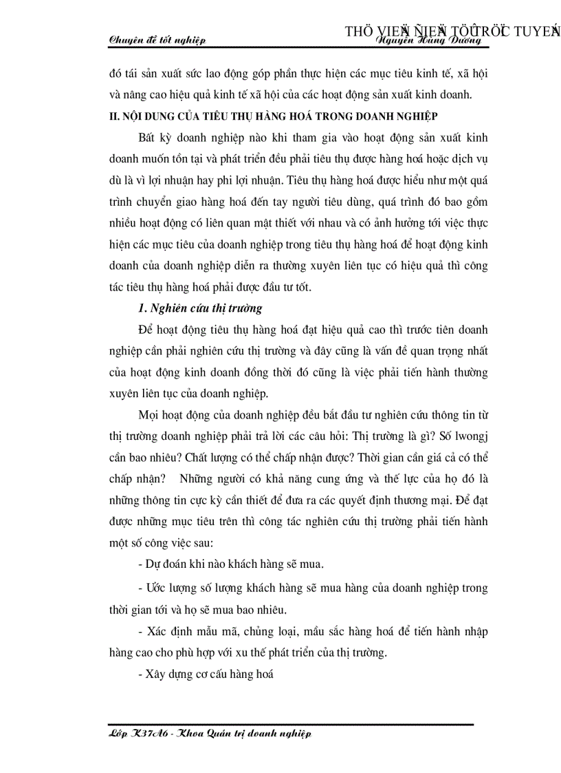 image for page Đẩy mạnh tiêu thụ hàng hoá tại Công ty Thương mại Hà Nội