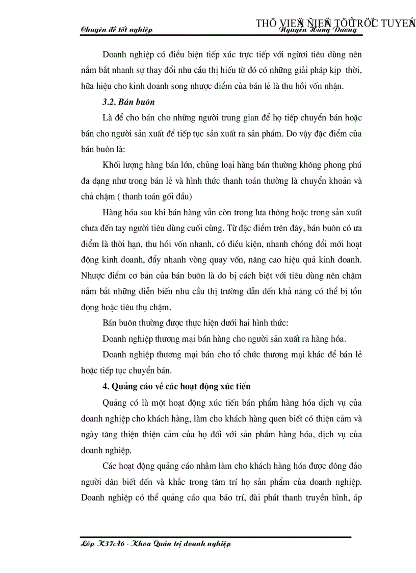 image for page Đẩy mạnh tiêu thụ hàng hoá tại Công ty Thương mại Hà Nội