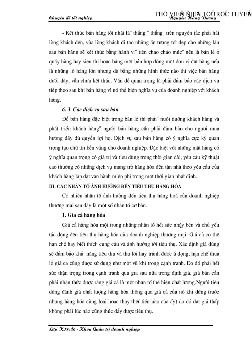 image for page Đẩy mạnh tiêu thụ hàng hoá tại Công ty Thương mại Hà Nội