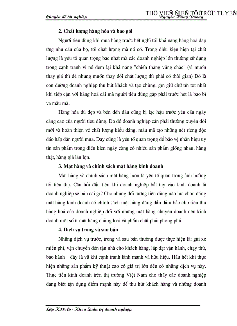 image for page Đẩy mạnh tiêu thụ hàng hoá tại Công ty Thương mại Hà Nội