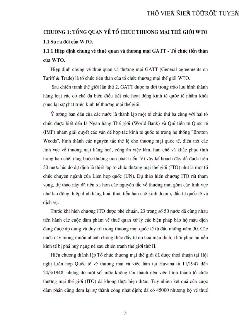 image for page Tổ chức thương mại thế giới WTO và tác động của nó đối với các nước đang phát triển