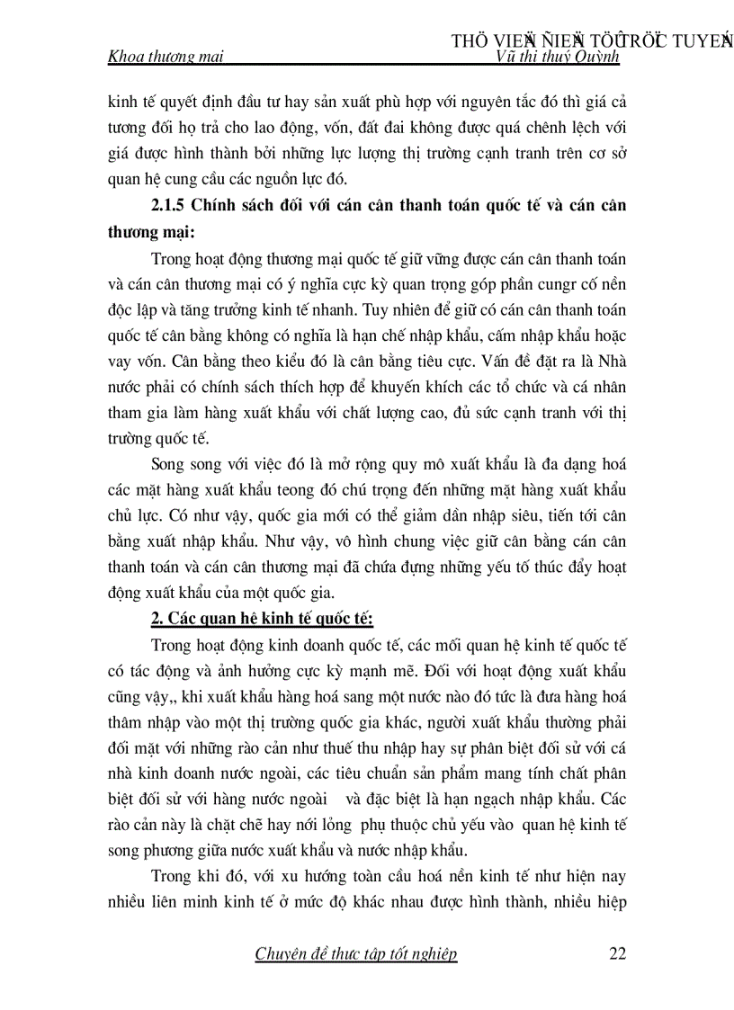 image for page Hoạt động xuất khẩu hàng mây tre ở công ty xuất nhập khẩu Hà Tây