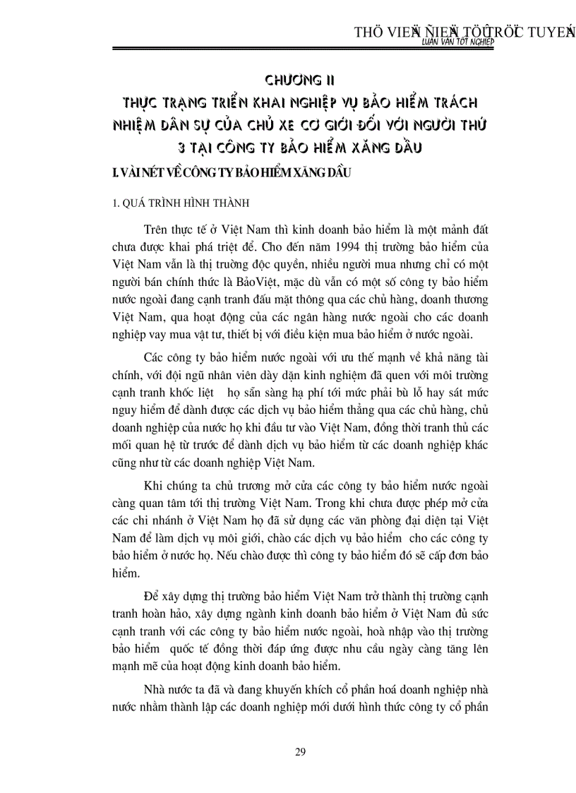 image for page Nghiệp vụ bảo hiểm trách nhiệm dân sự của chủ xe cơ giới đối với người thứ 3 tại công ty bảo hiểm cổ phần Petrolimex thực trạng và giải pháp