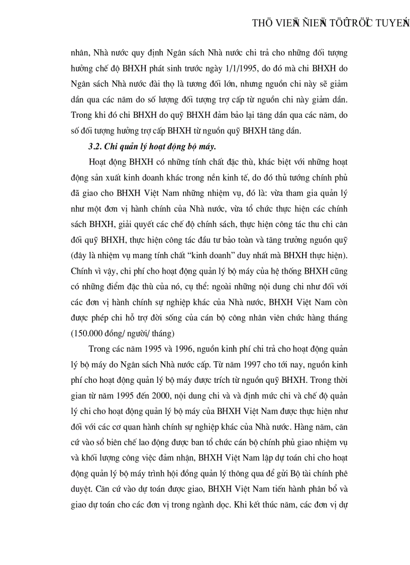 image for page Quản lý hoạt động thu chi BHXH ở Việt Nam