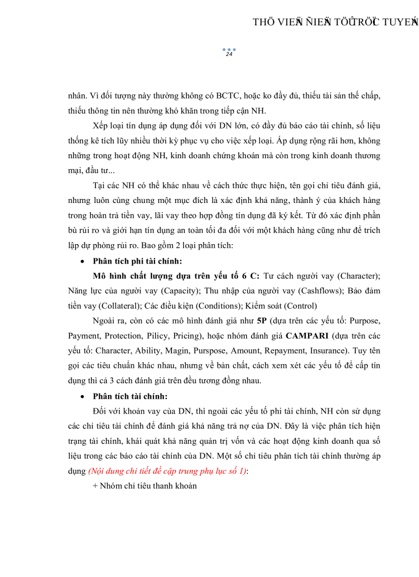 image for page Quản trị rủi ro tín dụng Doanh nghiệp vừa và nhỏ tại Ngân Hàng Nông Nghiệp Phát Triển Nông Thôn khu vực Thành Phố Hồ Chí Minh
