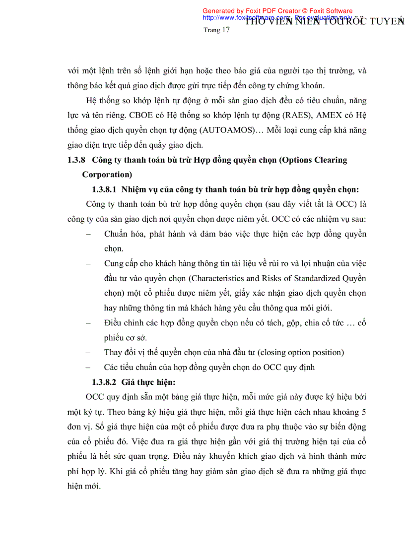 image for page Ứng dụng quyền chọn chứng khoán trên thị trường chứng khoán Việt Nam hiện nay