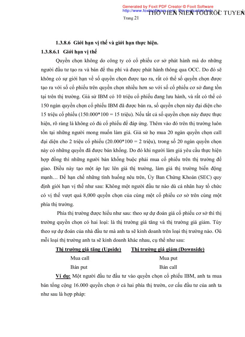 image for page Ứng dụng quyền chọn chứng khoán trên thị trường chứng khoán Việt Nam hiện nay