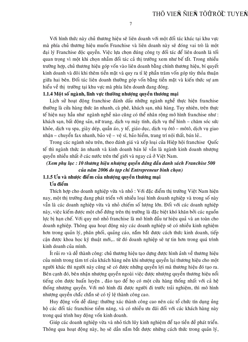 image for page Xây dựng mô hình kinh doanh nhượng quyền thương mại chuỗi cửa hàng bán lẻ CoopMart tại TP HCM