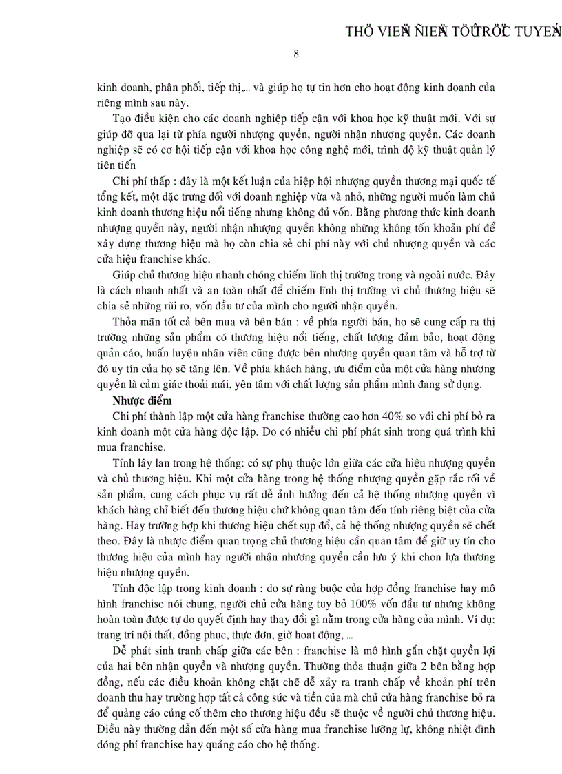 image for page Xây dựng mô hình kinh doanh nhượng quyền thương mại chuỗi cửa hàng bán lẻ CoopMart tại TP HCM