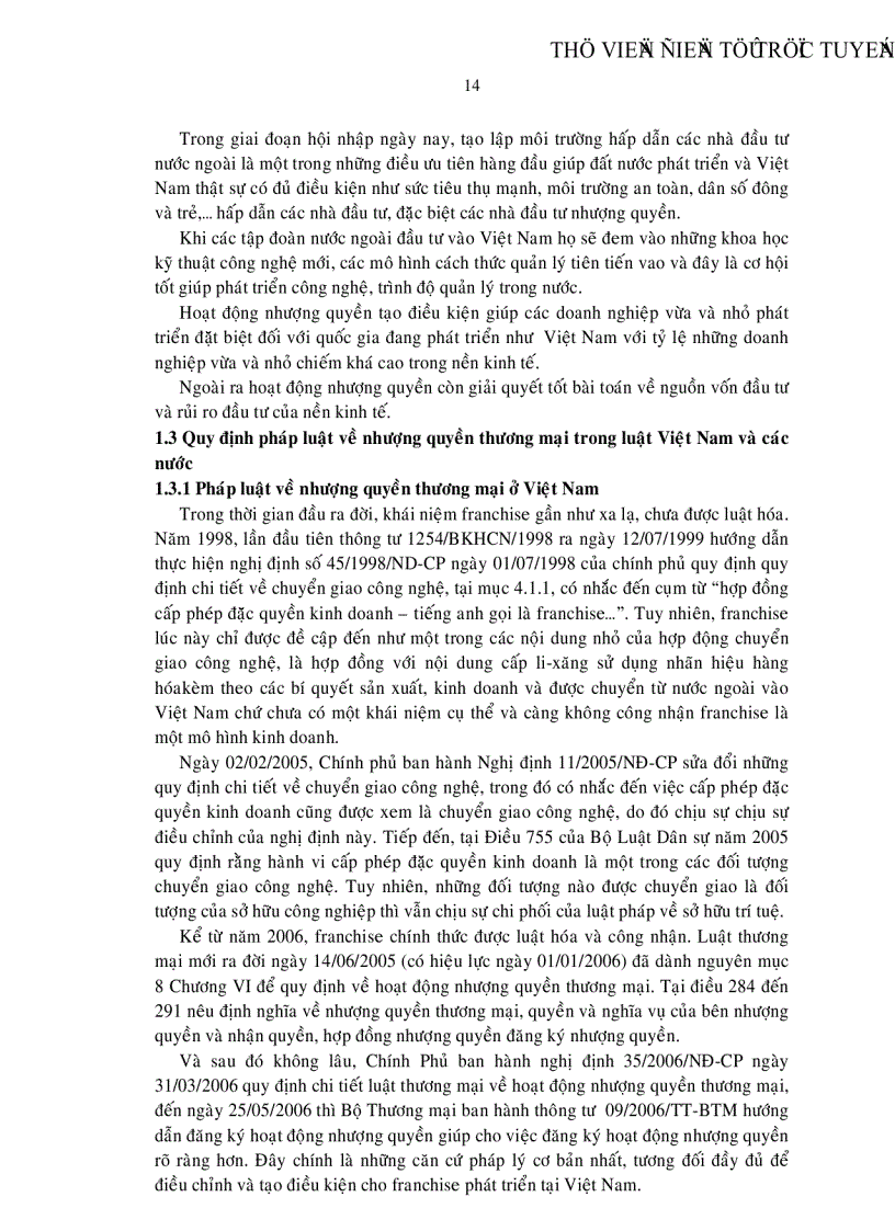 image for page Xây dựng mô hình kinh doanh nhượng quyền thương mại chuỗi cửa hàng bán lẻ CoopMart tại TP HCM