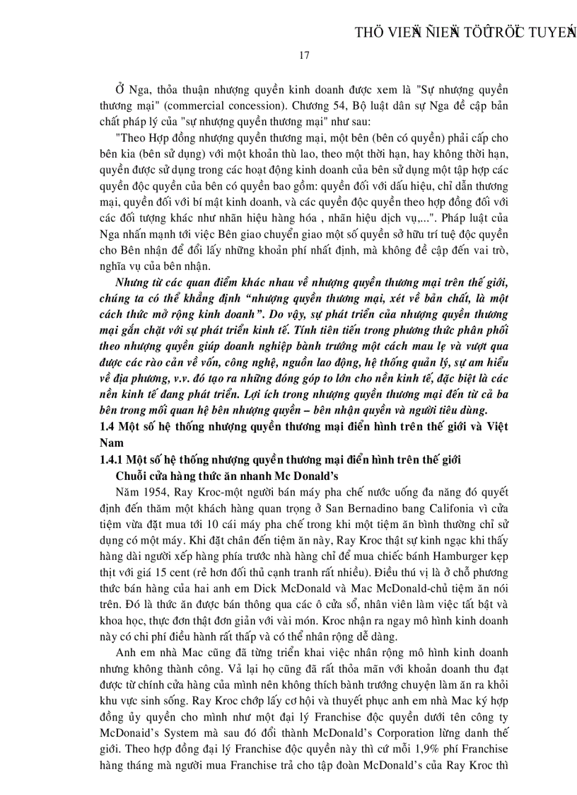 image for page Xây dựng mô hình kinh doanh nhượng quyền thương mại chuỗi cửa hàng bán lẻ CoopMart tại TP HCM