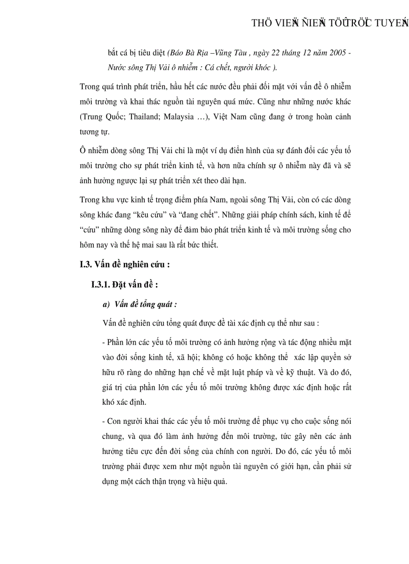 image for page Ước lượng giá trị kinh tế vận tải thủy Nghiên cứu điển hình sông Thị Vải