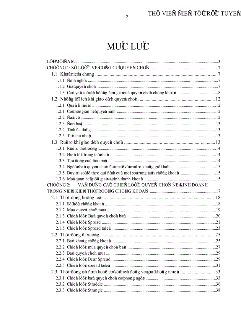 image for page Vận dụng công cụ quyền chọn để kinh doanh và phòng ngừa rủi ro trong TTCK