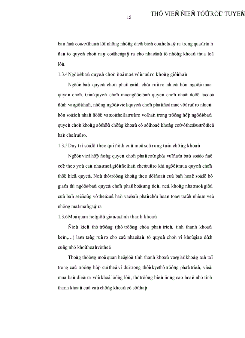 image for page Vận dụng công cụ quyền chọn để kinh doanh và phòng ngừa rủi ro trong TTCK