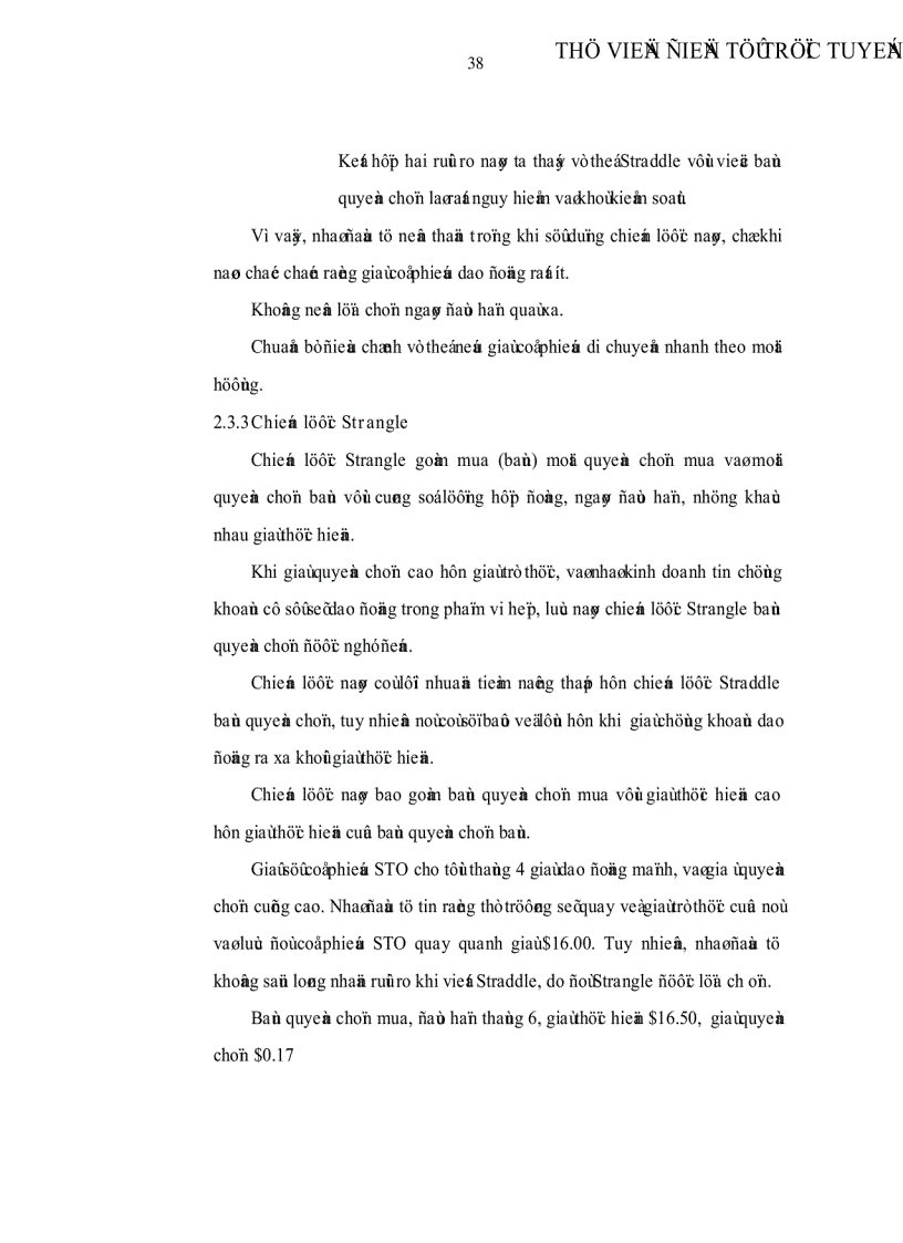 image for page Vận dụng công cụ quyền chọn để kinh doanh và phòng ngừa rủi ro trong TTCK