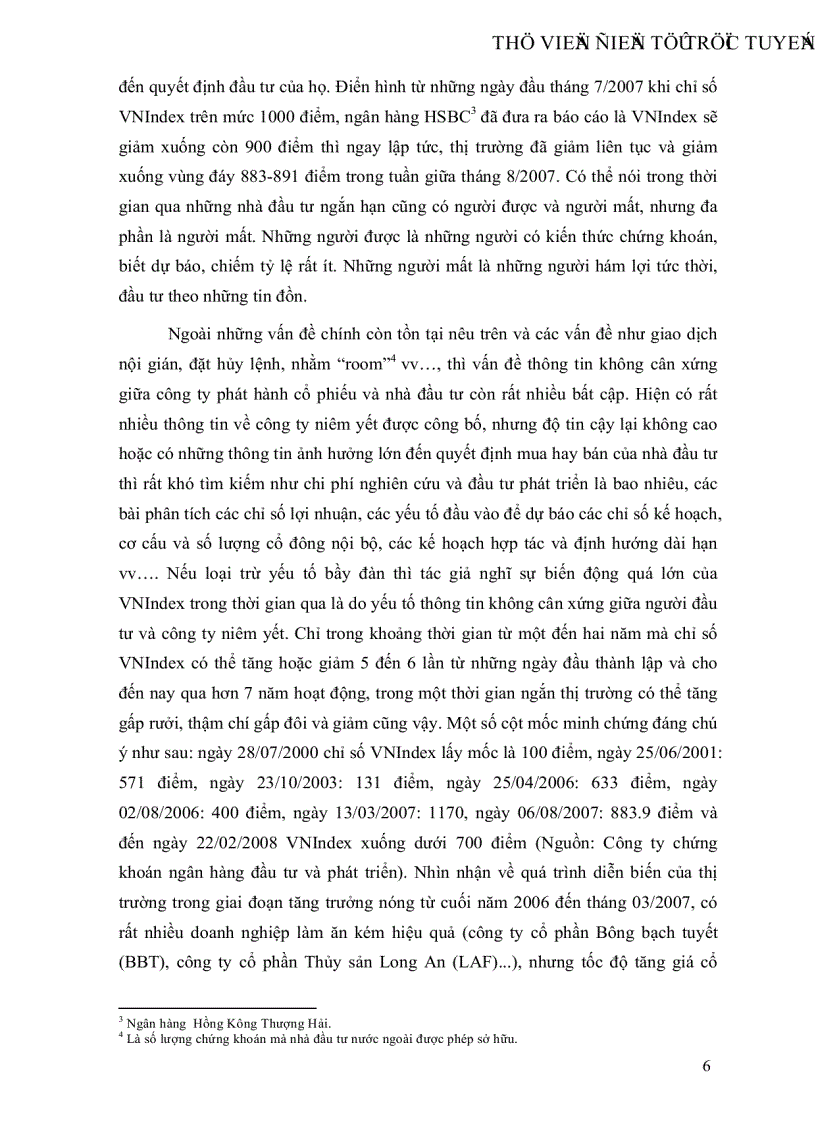 image for page Ảnh hưởng của thông tin bất cân xứng đối với nhà đầu tư trên thị trường chứng khoán Tp HCM