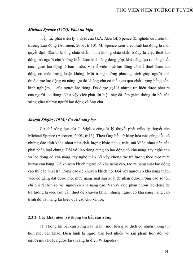 image for page Ảnh hưởng của thông tin bất cân xứng đối với nhà đầu tư trên thị trường chứng khoán Tp HCM