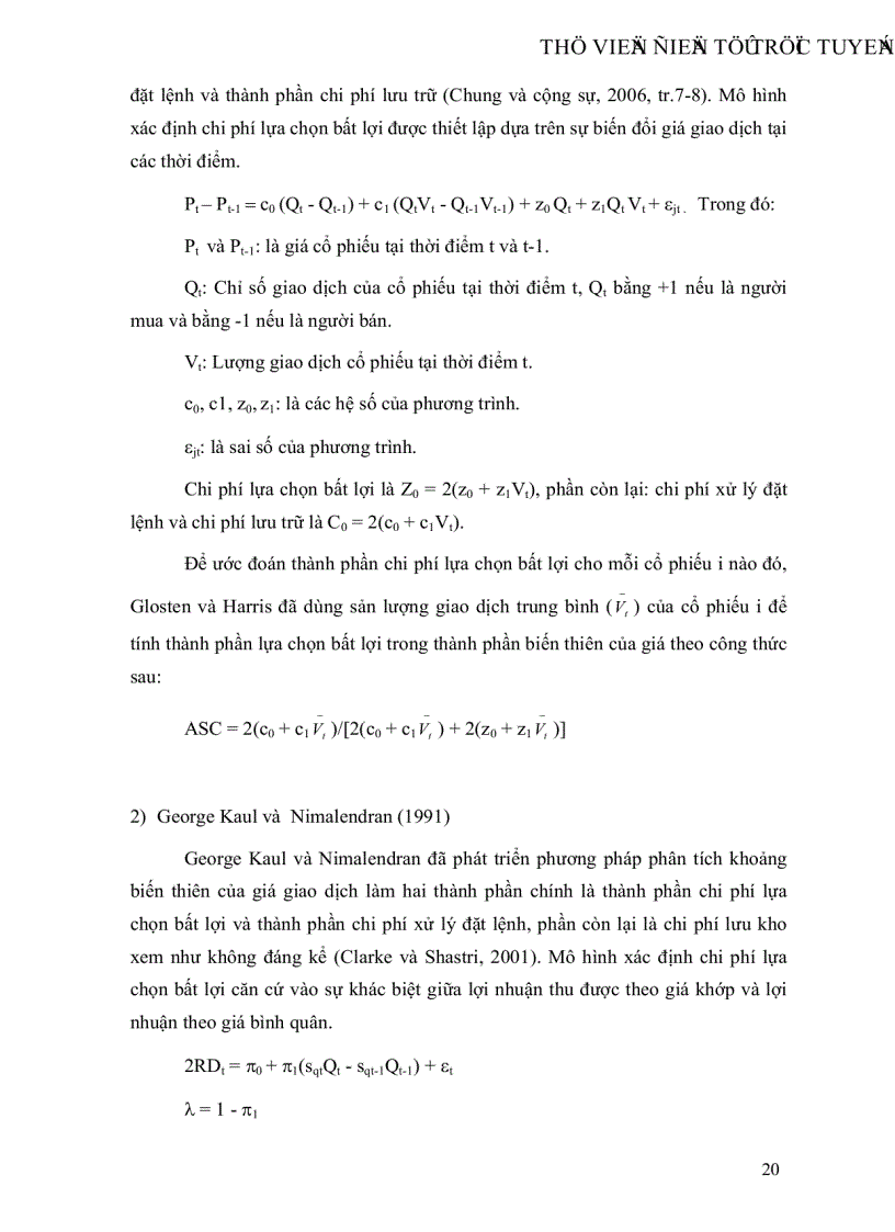 image for page Ảnh hưởng của thông tin bất cân xứng đối với nhà đầu tư trên thị trường chứng khoán Tp HCM