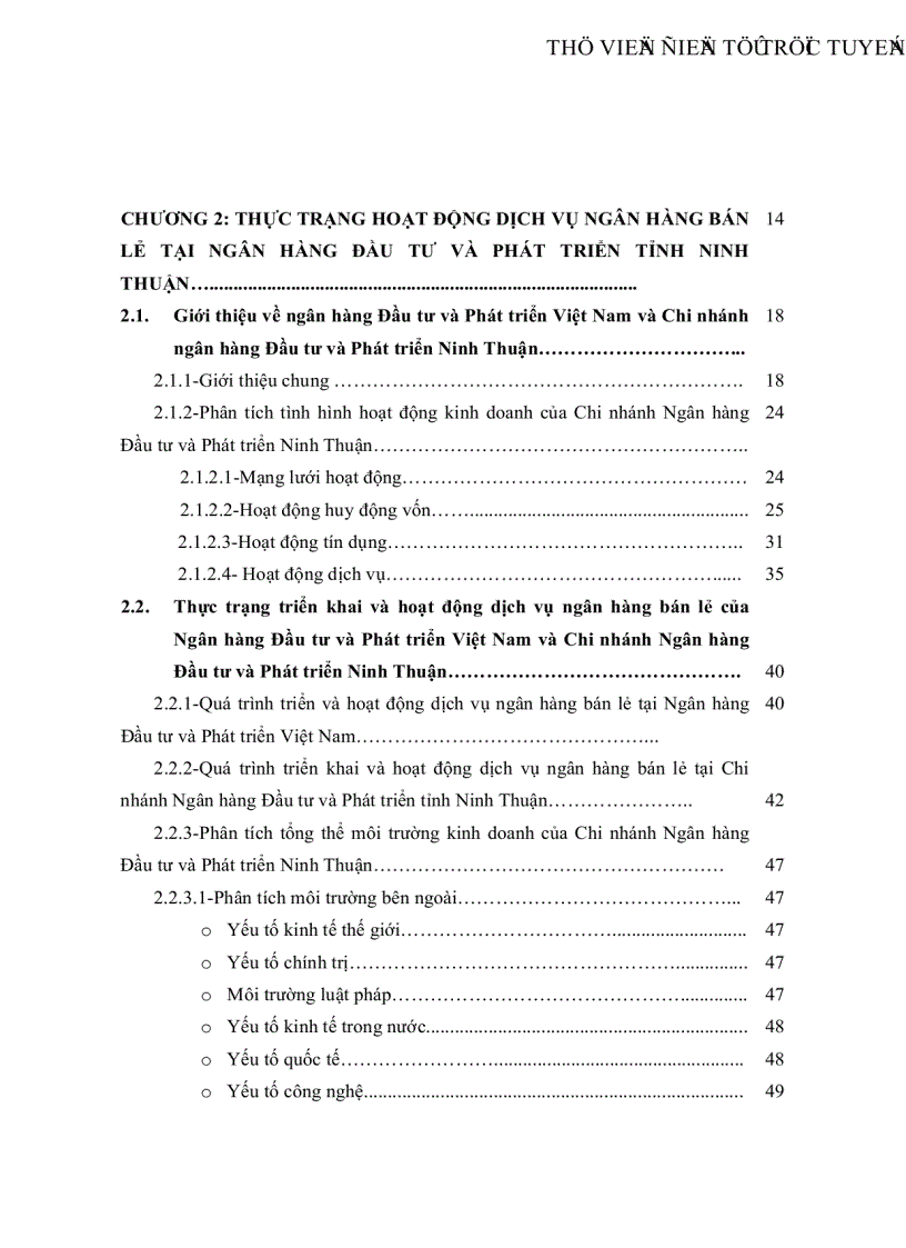 image for page Giải pháp phát triển dịch vụ ngân hàng bán lẻ tại Chi nhánh Ngân hàng Đầu tư và Phát triển tỉnh Ninh Thuận
