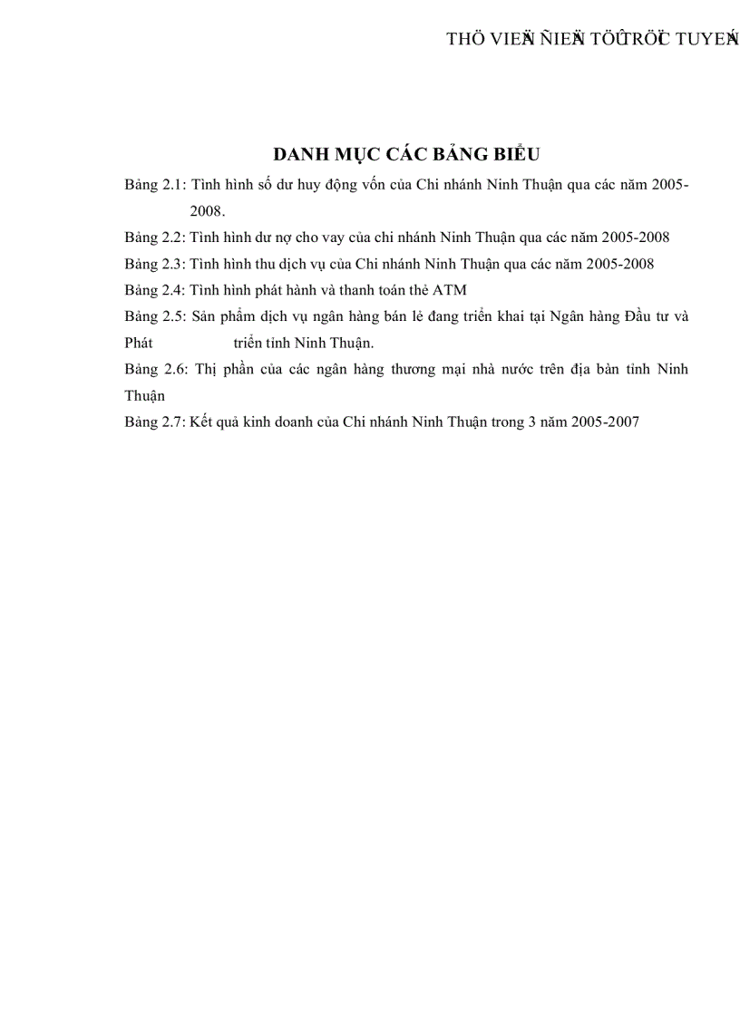 image for page Giải pháp phát triển dịch vụ ngân hàng bán lẻ tại Chi nhánh Ngân hàng Đầu tư và Phát triển tỉnh Ninh Thuận