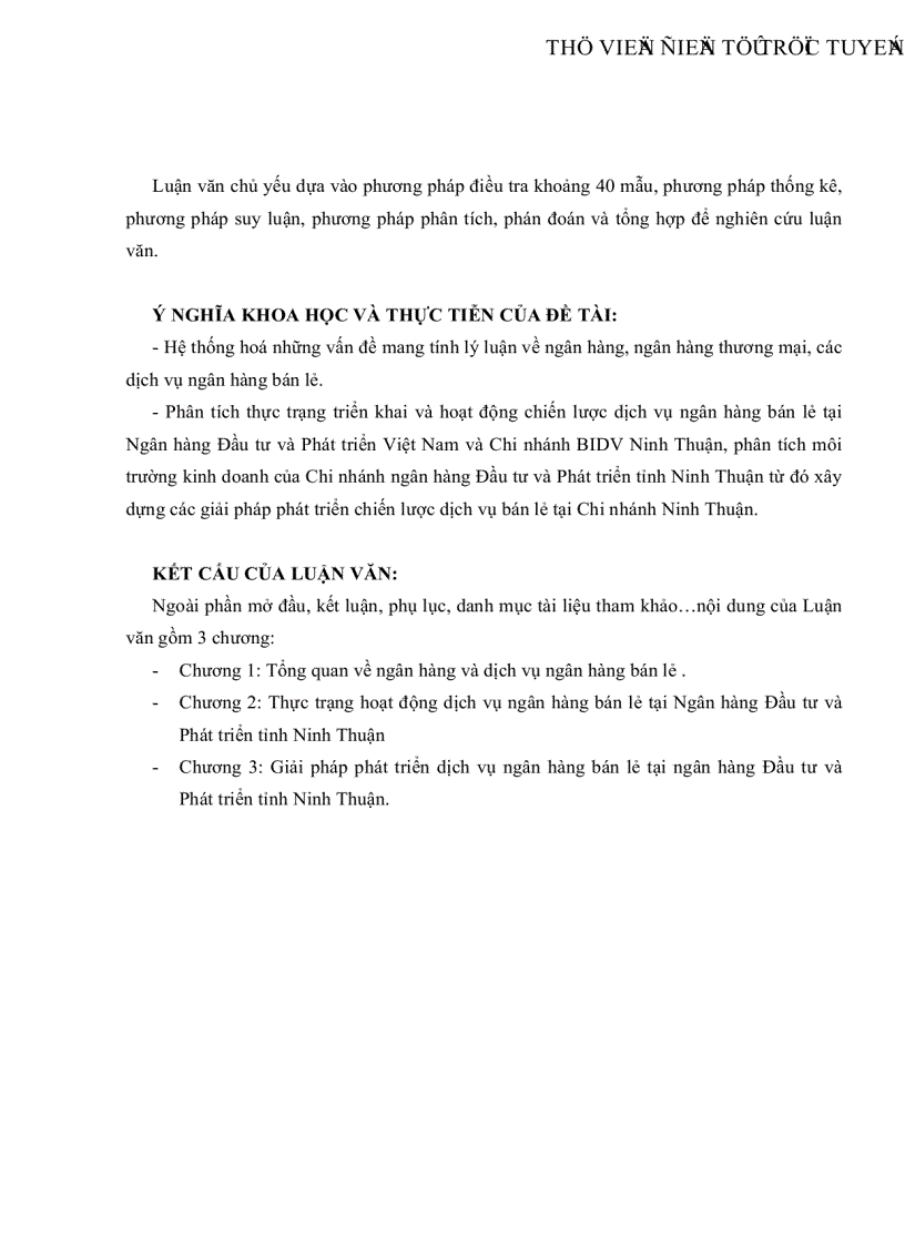image for page Giải pháp phát triển dịch vụ ngân hàng bán lẻ tại Chi nhánh Ngân hàng Đầu tư và Phát triển tỉnh Ninh Thuận