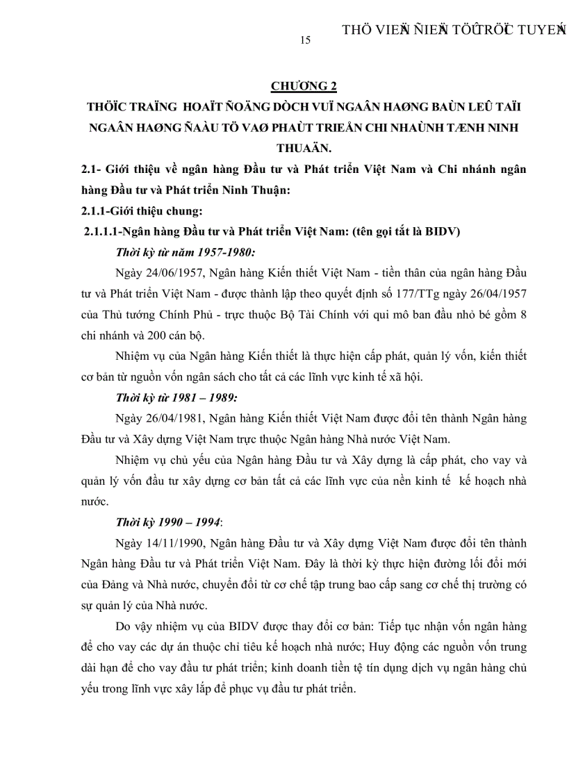 image for page Giải pháp phát triển dịch vụ ngân hàng bán lẻ tại Chi nhánh Ngân hàng Đầu tư và Phát triển tỉnh Ninh Thuận