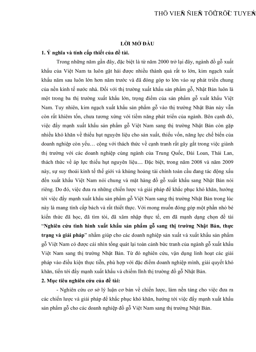 image for page Nghiên cứu tình hình xuất khẩu sản phẩm gỗ sang thị trường Nhật Bản thực trạng và giải pháp