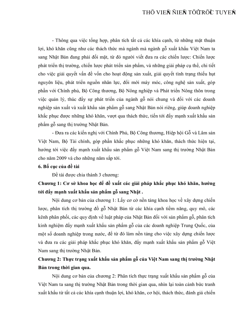 image for page Nghiên cứu tình hình xuất khẩu sản phẩm gỗ sang thị trường Nhật Bản thực trạng và giải pháp