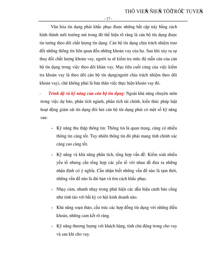 image for page Kiếm soát tín dụng đối với doanh nghiệp vừa và nhỏ tại Ngân hàng TMCP Quân đội CN Hồ Chí Minh