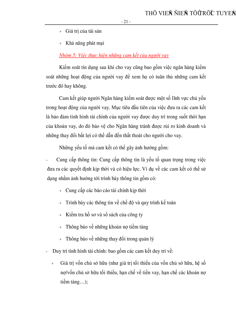image for page Kiếm soát tín dụng đối với doanh nghiệp vừa và nhỏ tại Ngân hàng TMCP Quân đội CN Hồ Chí Minh