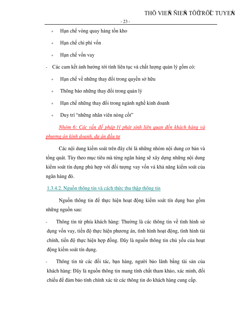 image for page Kiếm soát tín dụng đối với doanh nghiệp vừa và nhỏ tại Ngân hàng TMCP Quân đội CN Hồ Chí Minh