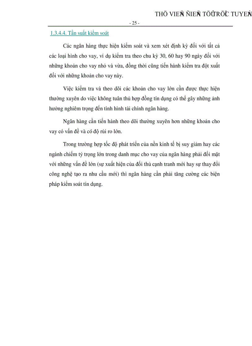 image for page Kiếm soát tín dụng đối với doanh nghiệp vừa và nhỏ tại Ngân hàng TMCP Quân đội CN Hồ Chí Minh