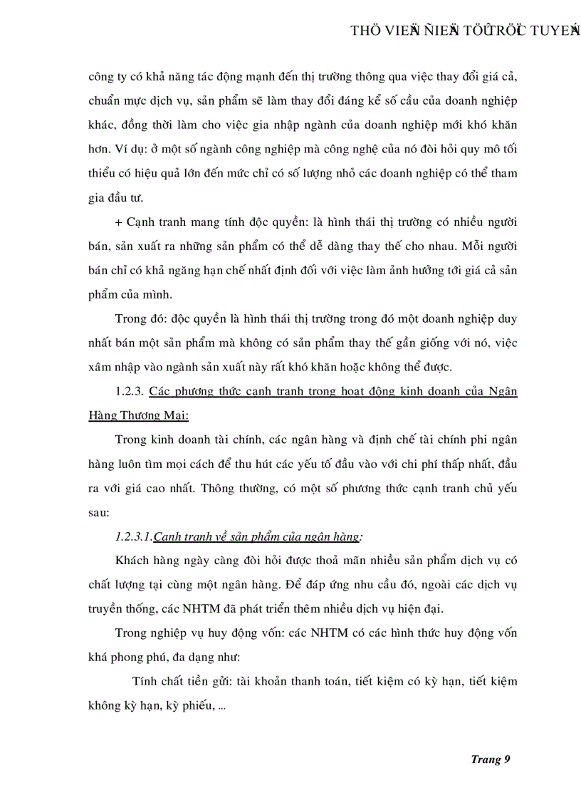 image for page Nâng cao năng lực cạnh tranh của Ngân hàng thương mại Tây Ninh trong thời kỳ hội nhập