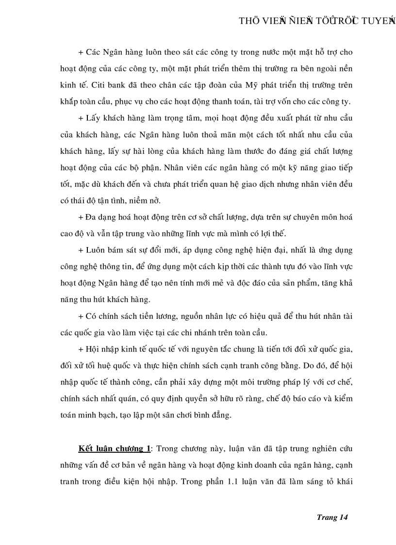 image for page Nâng cao năng lực cạnh tranh của Ngân hàng thương mại Tây Ninh trong thời kỳ hội nhập