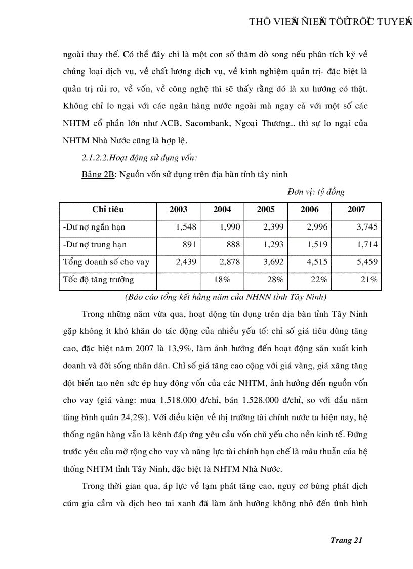 image for page Nâng cao năng lực cạnh tranh của Ngân hàng thương mại Tây Ninh trong thời kỳ hội nhập
