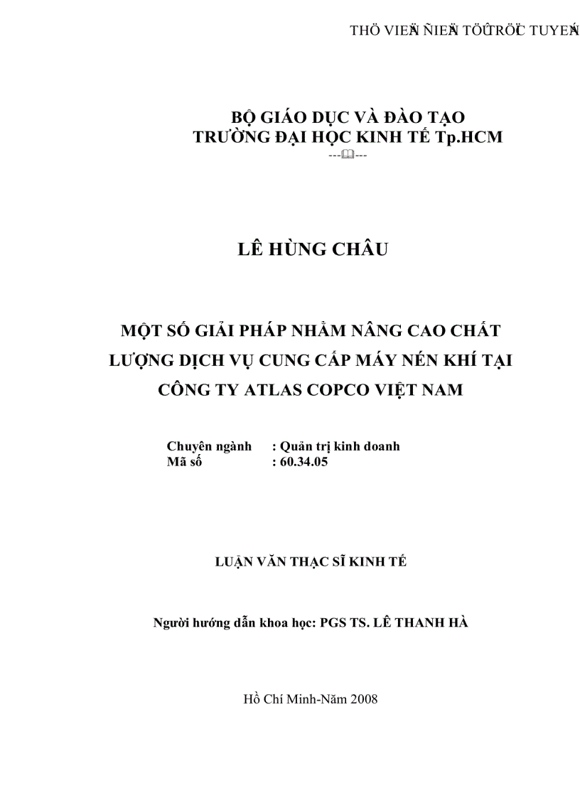 image for page Một số giải pháp nhằm nâng cao chất lượng dịch vụ cung cấp máy nén khí tại công ty Atalas Copco Việt Nam