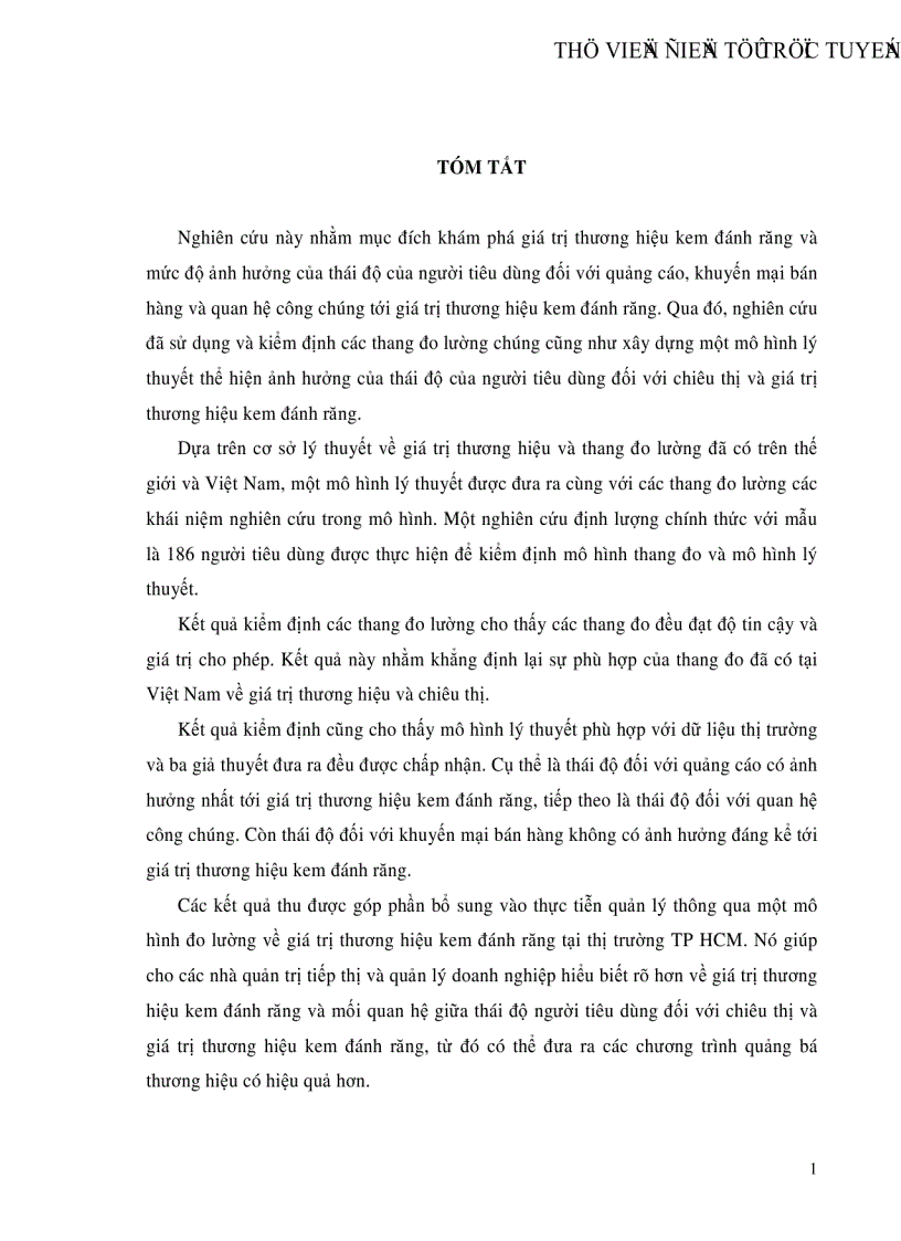 image for page Thái độ người tiêu dùng đối với chiêu thị trong việc xây dựng giá trị thương hiệu kem đánh răng tại thị trường Tp Hồ Chí Minh