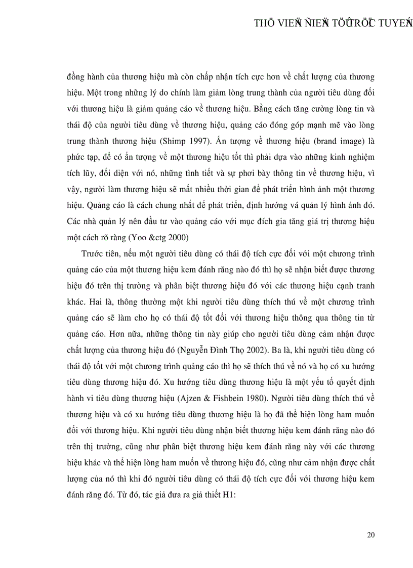 image for page Thái độ người tiêu dùng đối với chiêu thị trong việc xây dựng giá trị thương hiệu kem đánh răng tại thị trường Tp Hồ Chí Minh