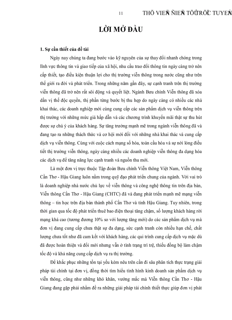 image for page Giải pháp tài chính nhằm phát triển sản phẩm dịch vụ viễn thông tại Viễn thông Cần Thơ Hậu Giang
