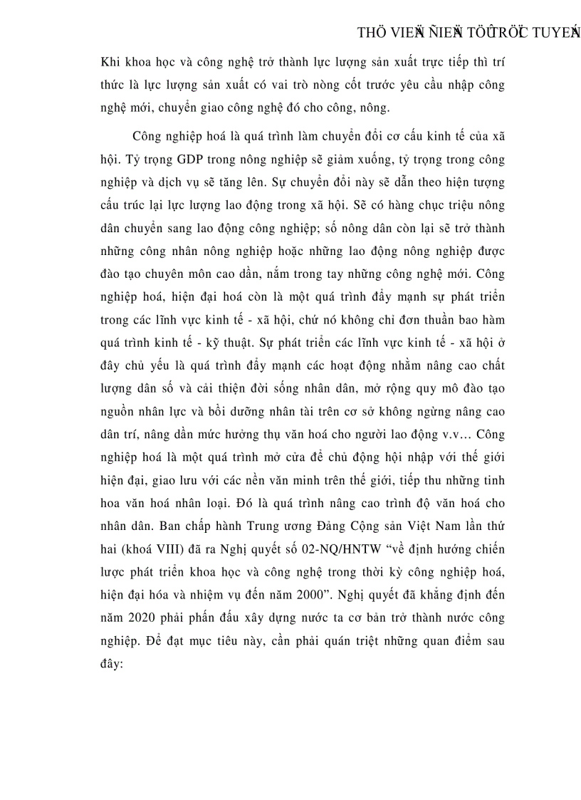 image for page Đội ngũ trí thức Việt Nam với sự nghiệp công nghiệp hoá hiện đại hóa đất nước