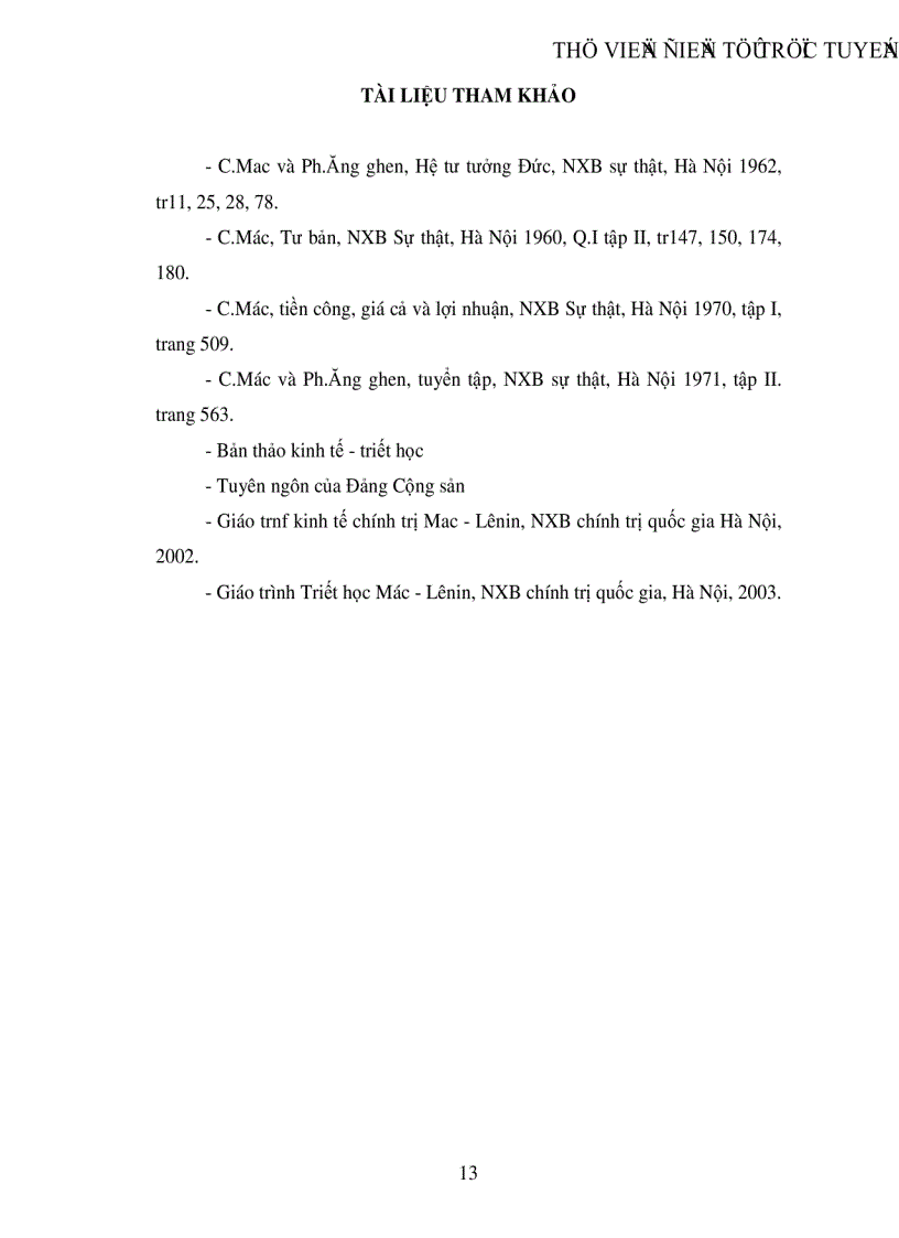 image for page Tìm hiểu mối quan hệ giữa phân công lao động xã hội và xã hội hoá sản xuất qua một số tác phẩm thời kỳ đầu của Mac