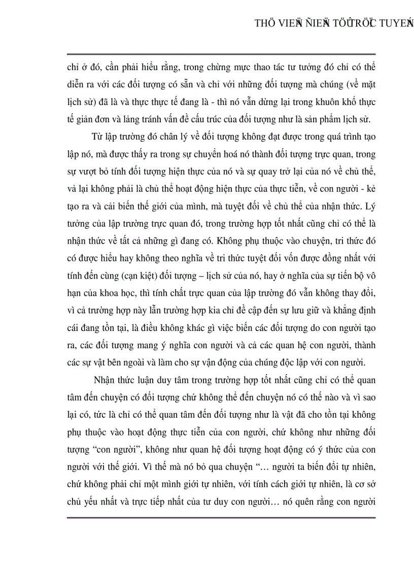 image for page Quan niệm của triết học Mác Lênin về chân lý quá trình lịch sử