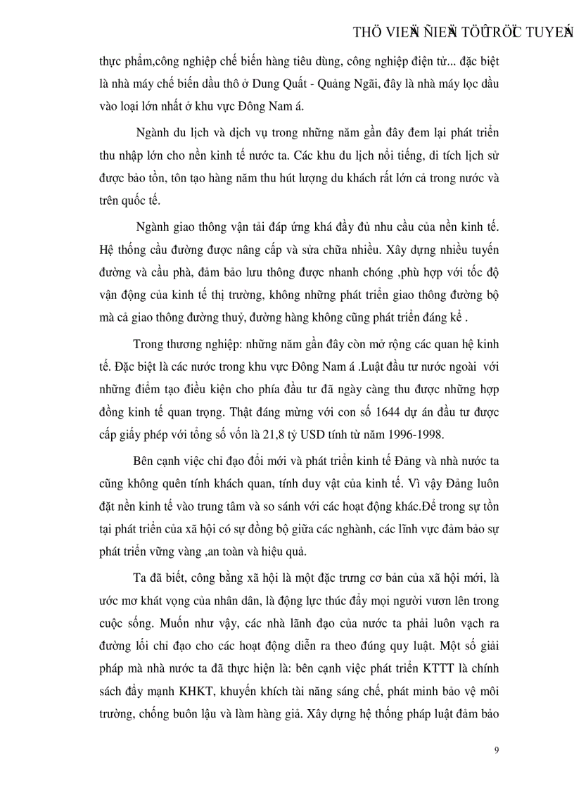 image for page Vận dụng quan điểm trong triết học Mác Lê Nin để phân tích quá trình chuyển đổi sang nền kinh tế thị trường ở Việt Nam