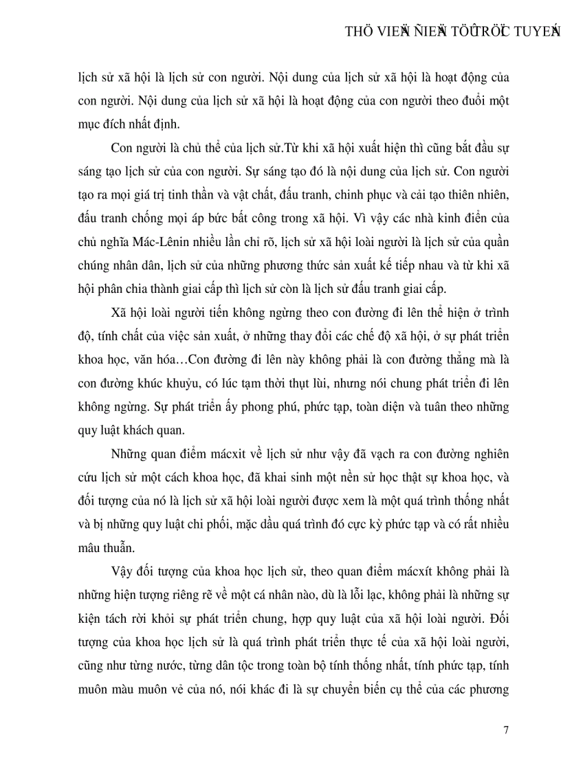 image for page Một số vấn đề phương pháp nghiên cứu lịch sử từ đó làm rõ ý nghĩa của vấn đề đó với việc nghiên cứu lịch sử