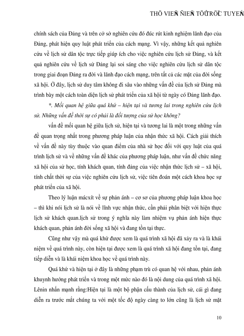 image for page Một số vấn đề phương pháp nghiên cứu lịch sử từ đó làm rõ ý nghĩa của vấn đề đó với việc nghiên cứu lịch sử