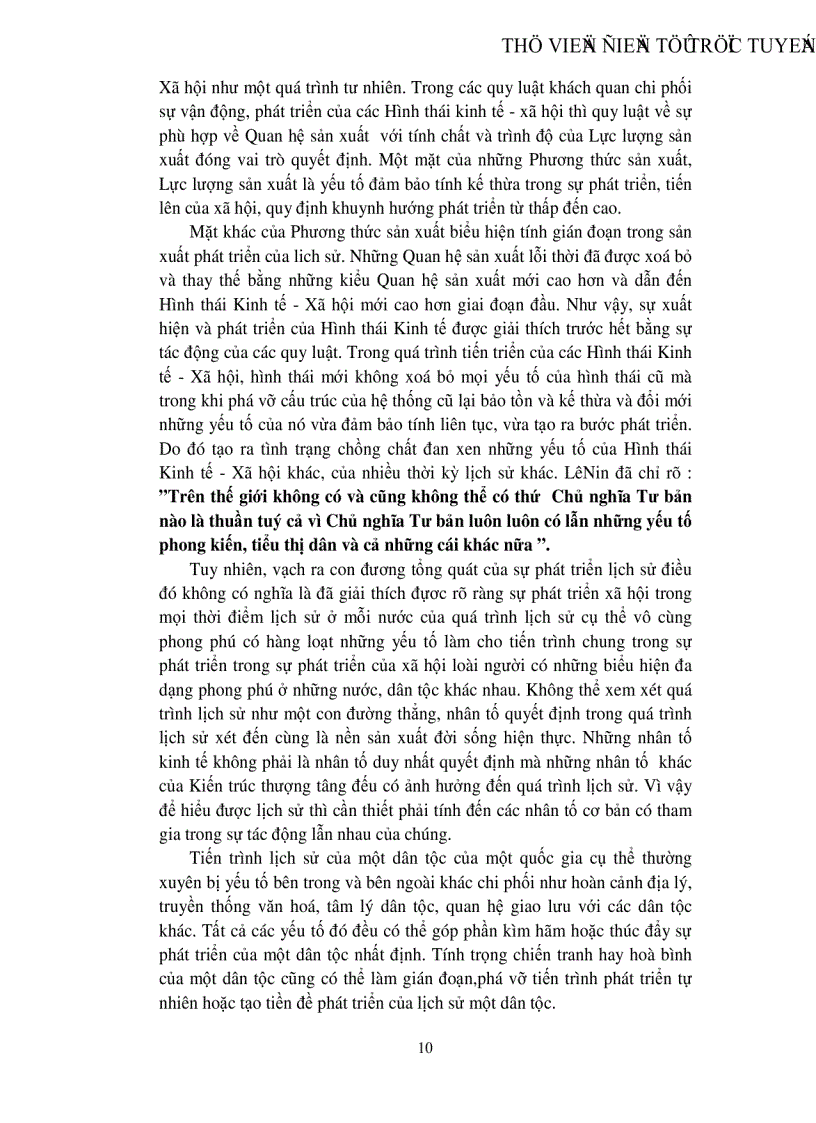 image for page Vận dụng Lý luận về Hình thái kinh tế xã hội giải thích quá trình phát triển của Việt Nam ngày nay