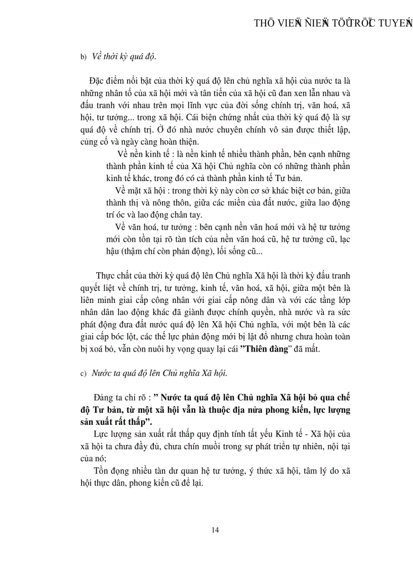 image for page Vận dụng Lý luận về Hình thái kinh tế xã hội giải thích quá trình phát triển của Việt Nam ngày nay