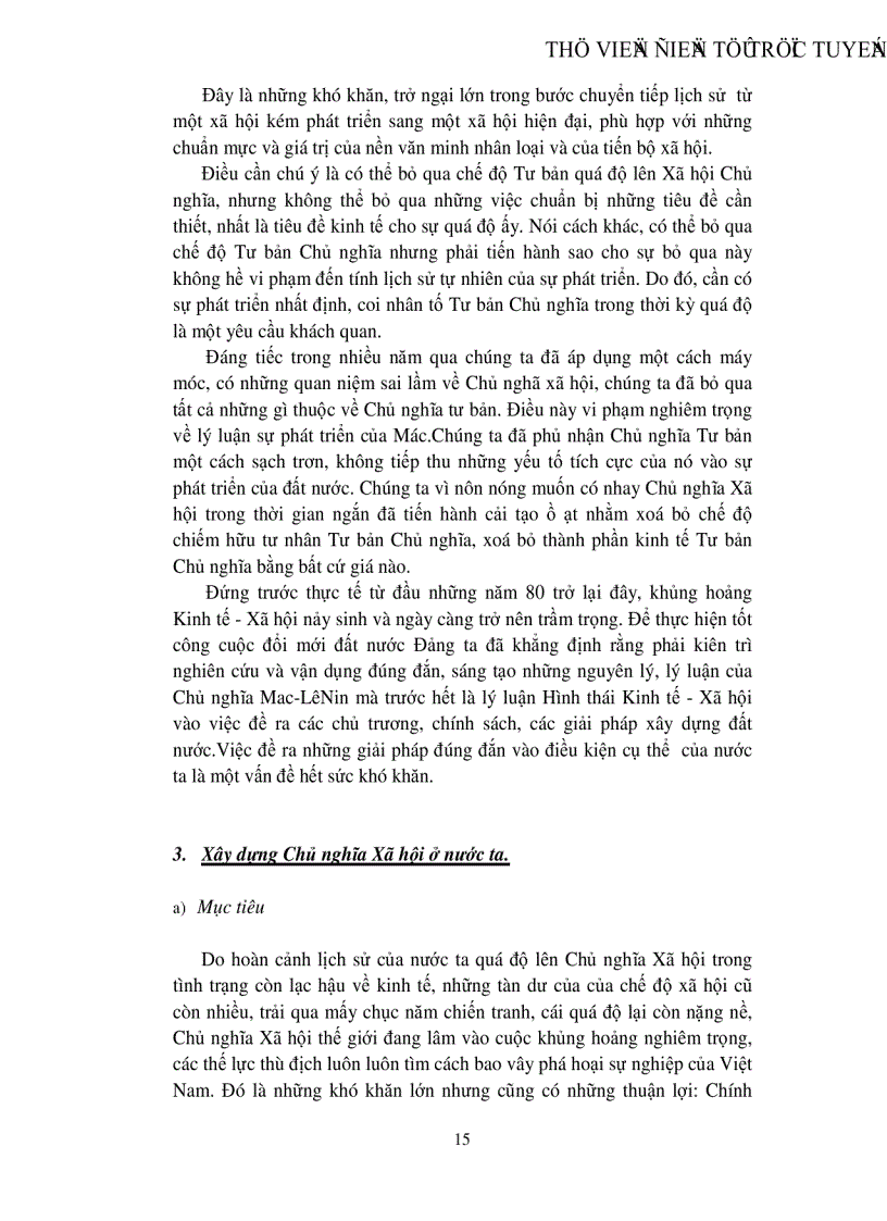 image for page Vận dụng Lý luận về Hình thái kinh tế xã hội giải thích quá trình phát triển của Việt Nam ngày nay