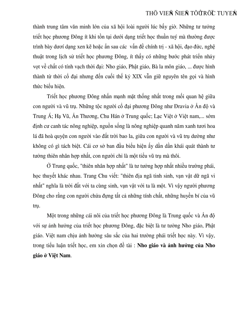 image for page Nho giáo và ảnh hưởng của Nho giáo ở Việt Nam