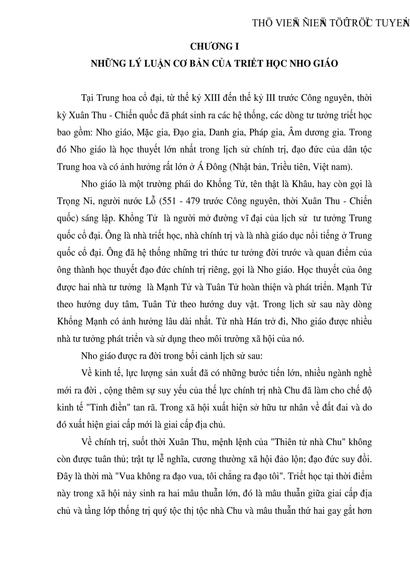 image for page Nho giáo và ảnh hưởng của Nho giáo ở Việt Nam